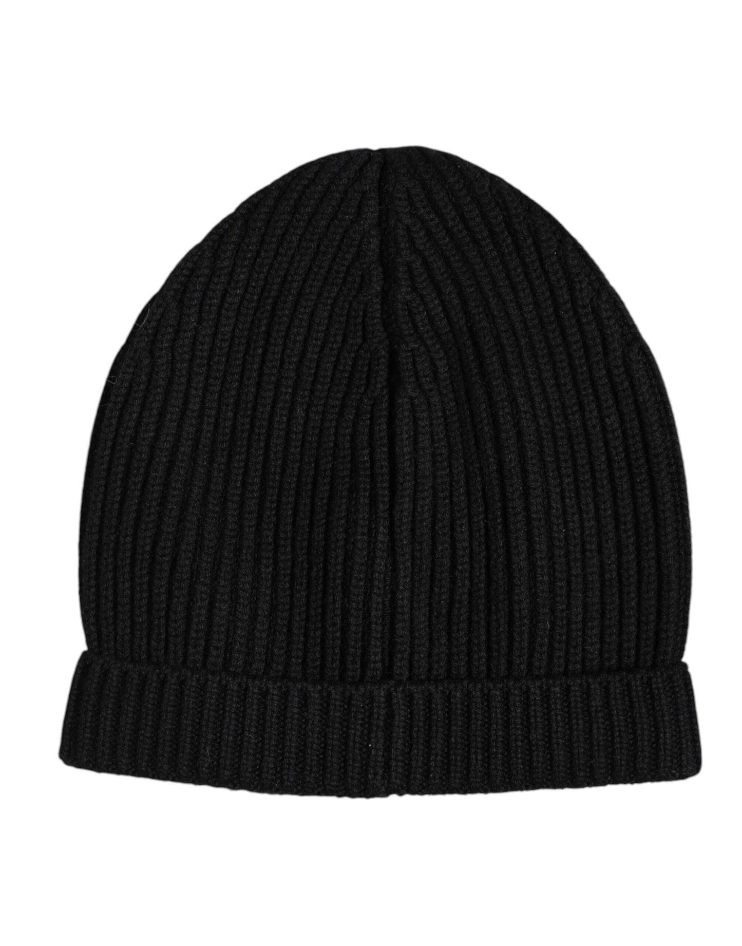 Dolce & Gabbana – Schwarze Wintermütze aus Kaschmir