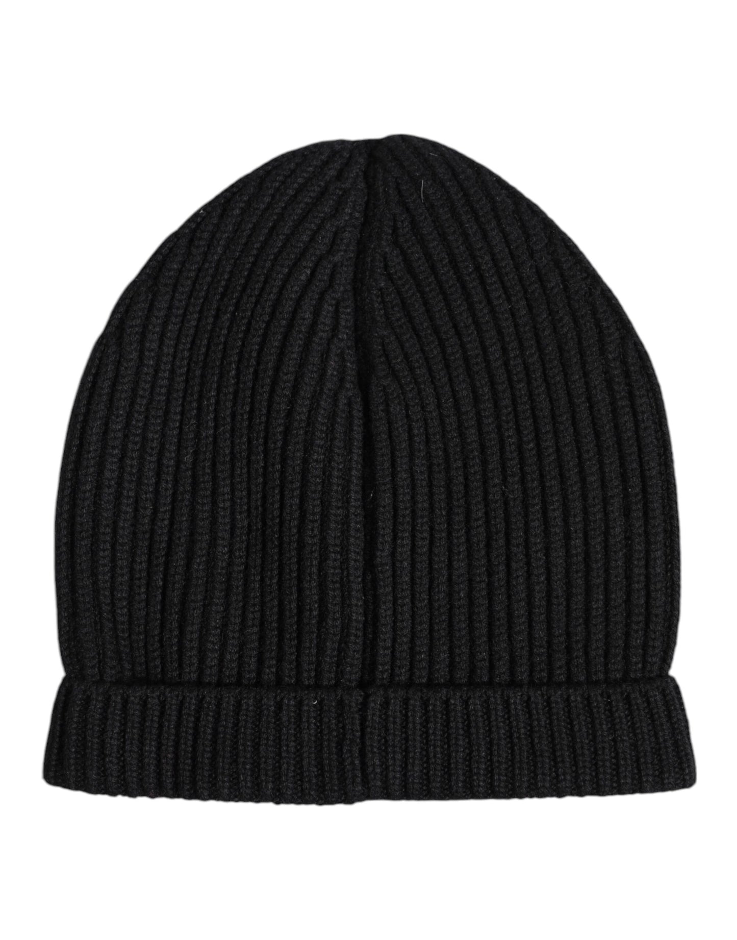 Dolce & Gabbana – Schwarze Wintermütze aus Kaschmir