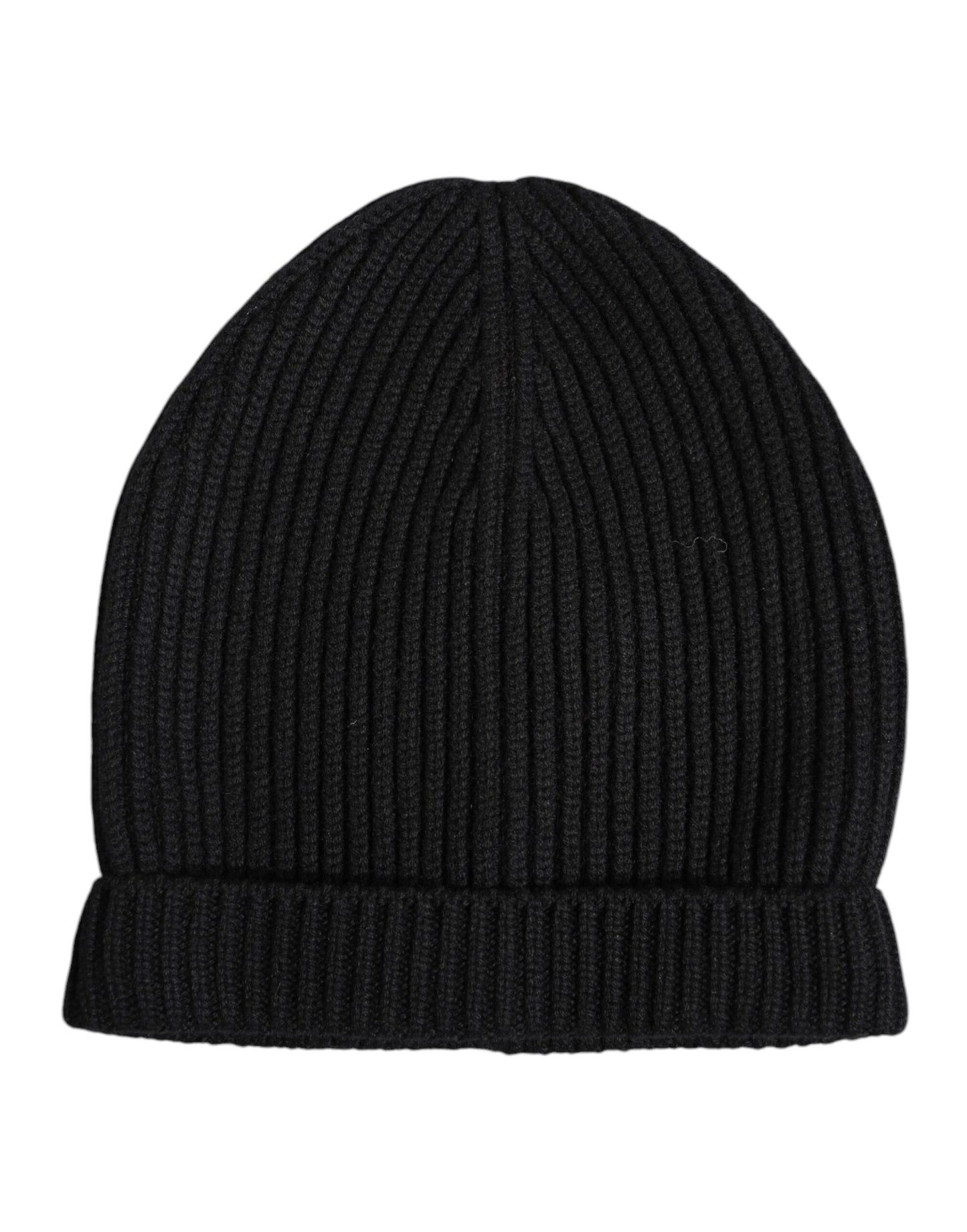 Dolce & Gabbana – Schwarze Wintermütze aus Kaschmir