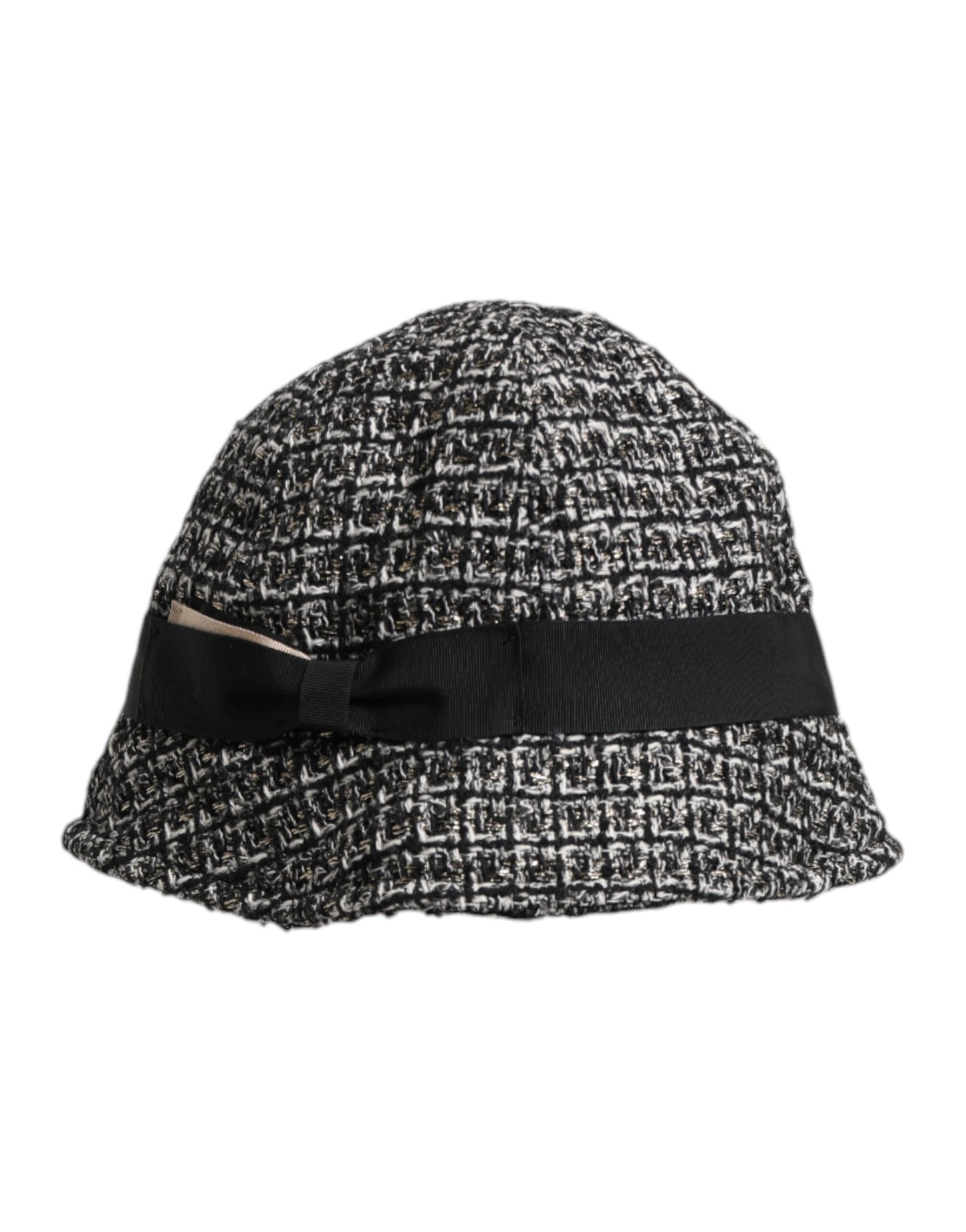 Dolce & Gabbana – Fischerhut aus schwarzer Baumwollmischung