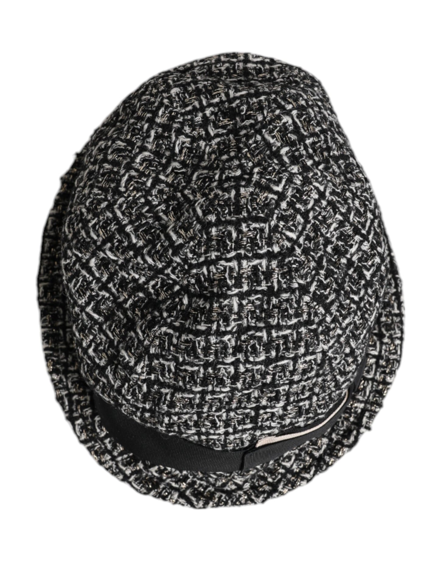Dolce & Gabbana – Fischerhut aus schwarzer Baumwollmischung