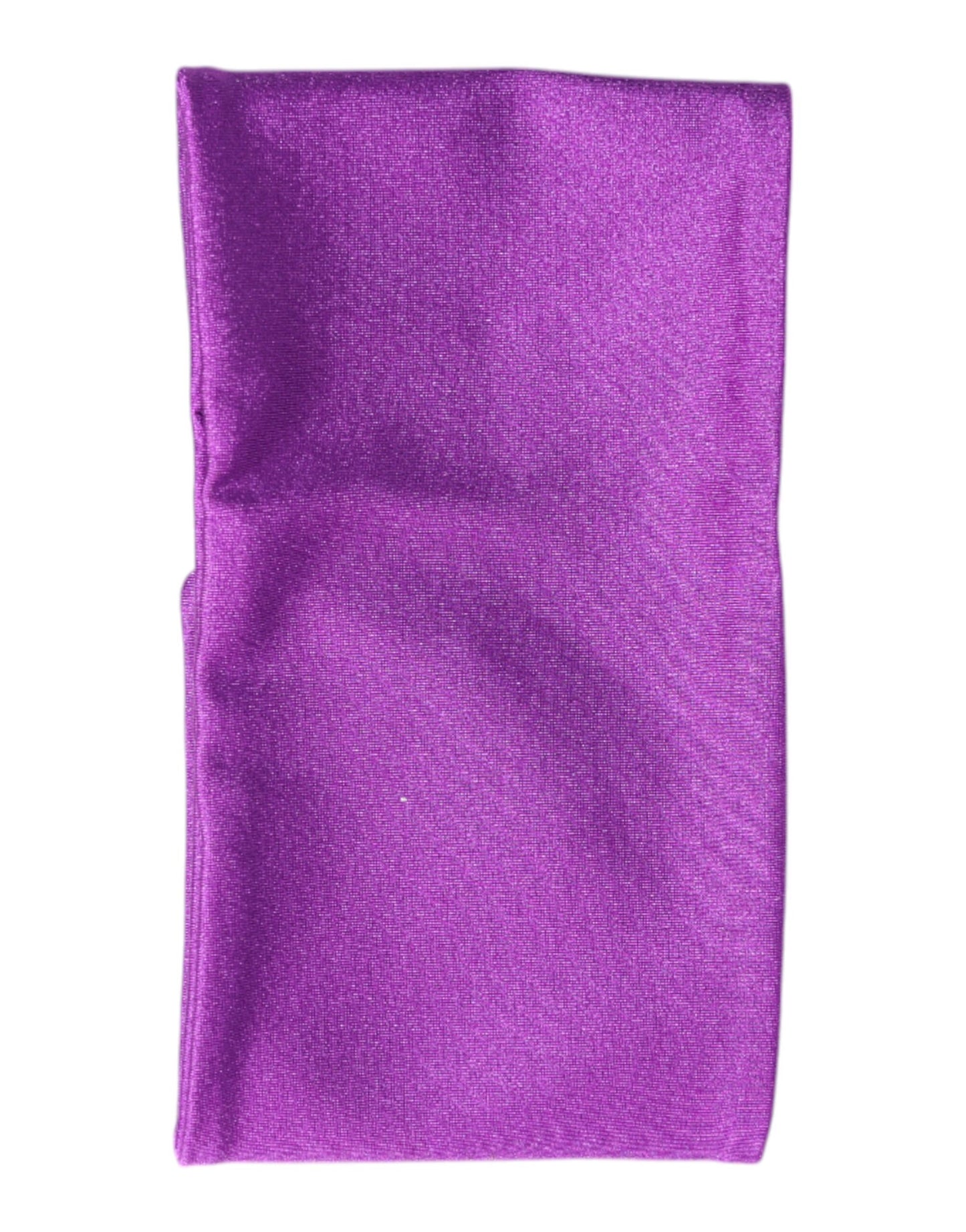 Dolce & Gabbana Lila Nylon Stretch Damen Halswärmer Schal