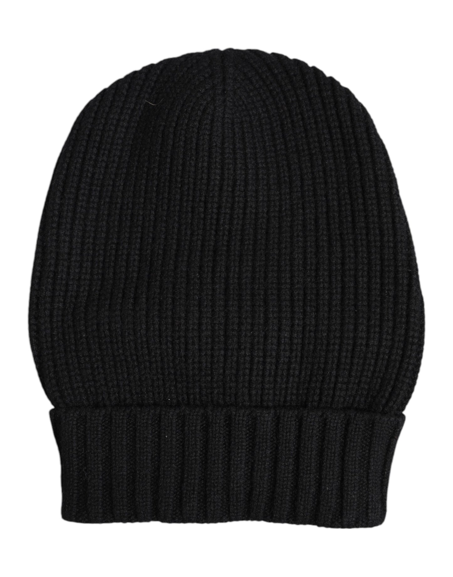 Dolce & Gabbana – Schwarze Wintermütze aus Kaschmir