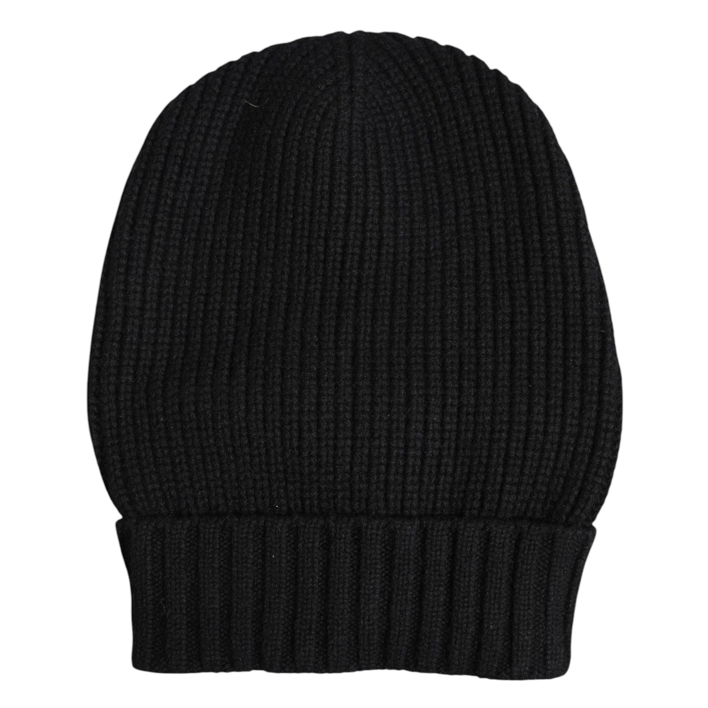 Dolce & Gabbana – Schwarze Wintermütze aus Kaschmir
