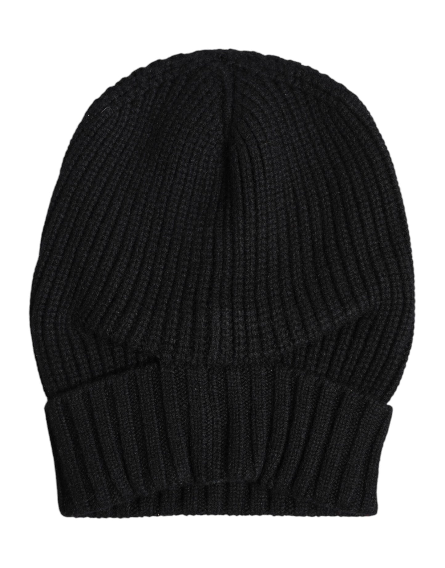 Dolce & Gabbana – Schwarze Wintermütze aus Kaschmir