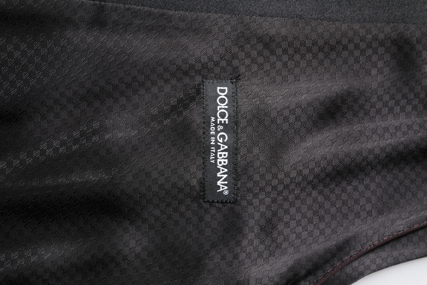 Dolce & Gabbana Kastanienbraune Wollweste, formelle Weste