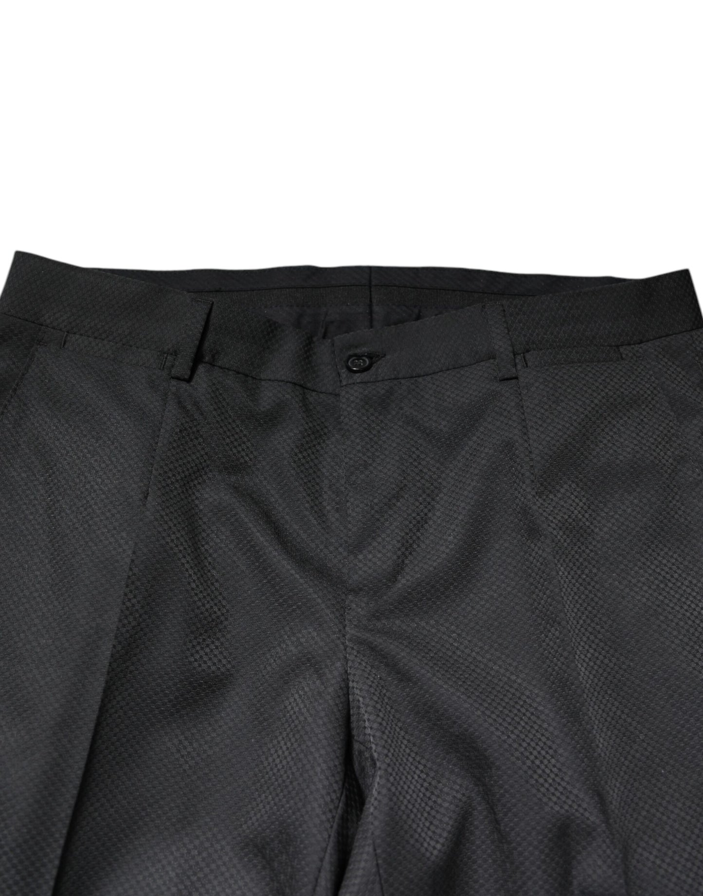 Dolce & Gabbana – Schwarzer, einreihiger, formeller, zweiteiliger Anzug