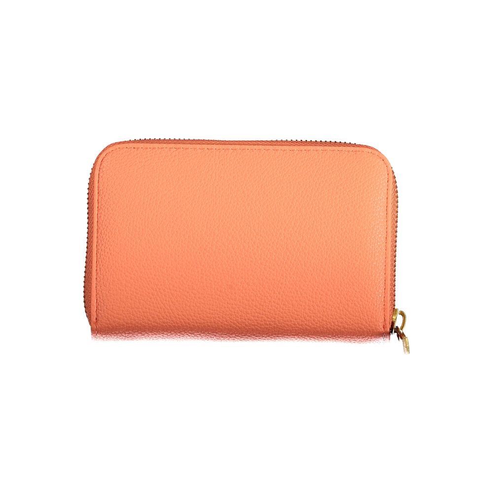 Guess Jeans – Orangefarbene Polyethylen-Geldbörse