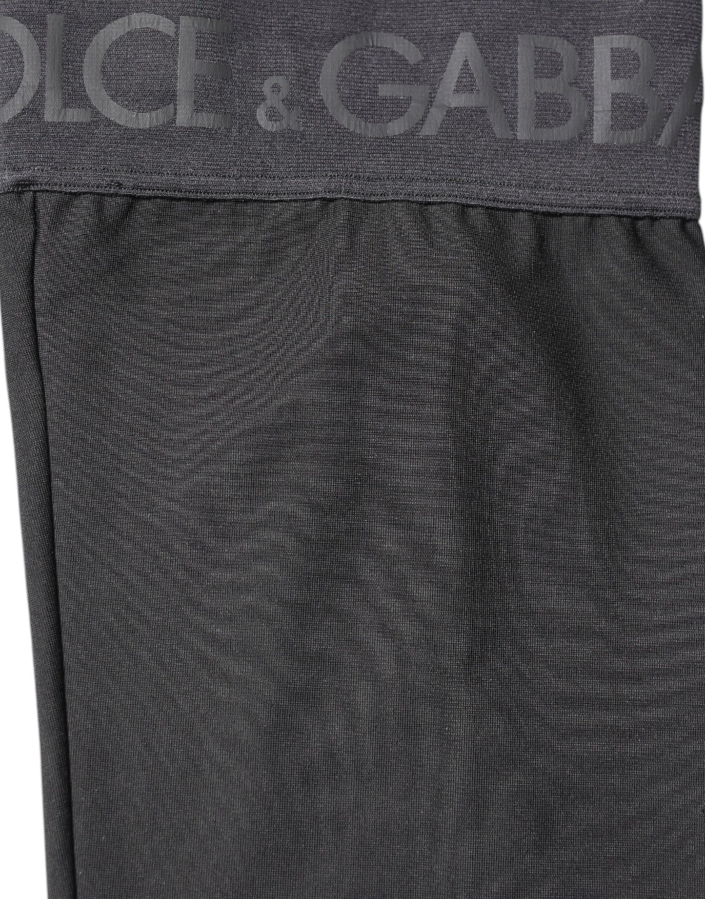 Dolce & Gabbana – Wadenstrümpfe aus Stretch-Viskose in Schwarz