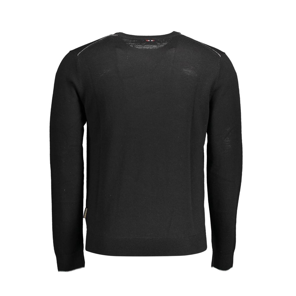 Napapijri Schwarzer Wollpullover für Herren