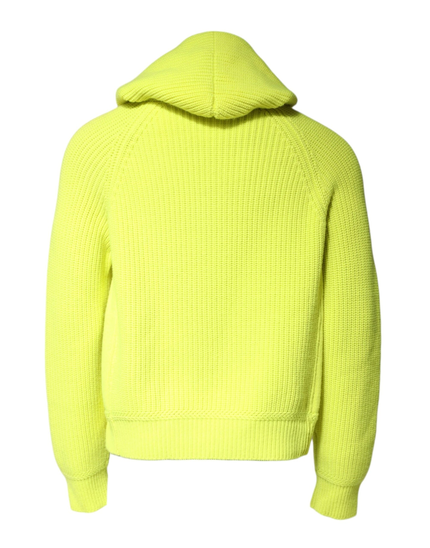Dolce & Gabbana Grüner 69 Strickpullover mit Kapuze für Herren
