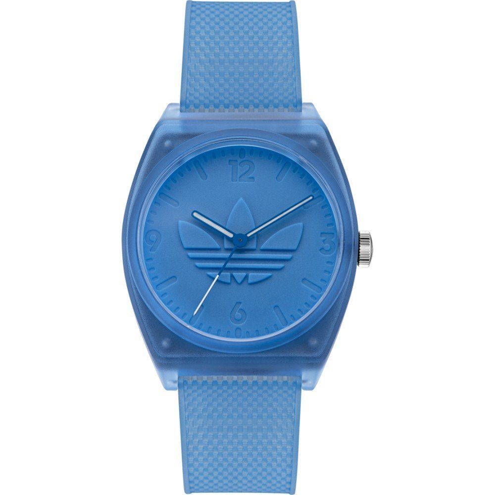 Adidas Blaue Synthetikuhr
