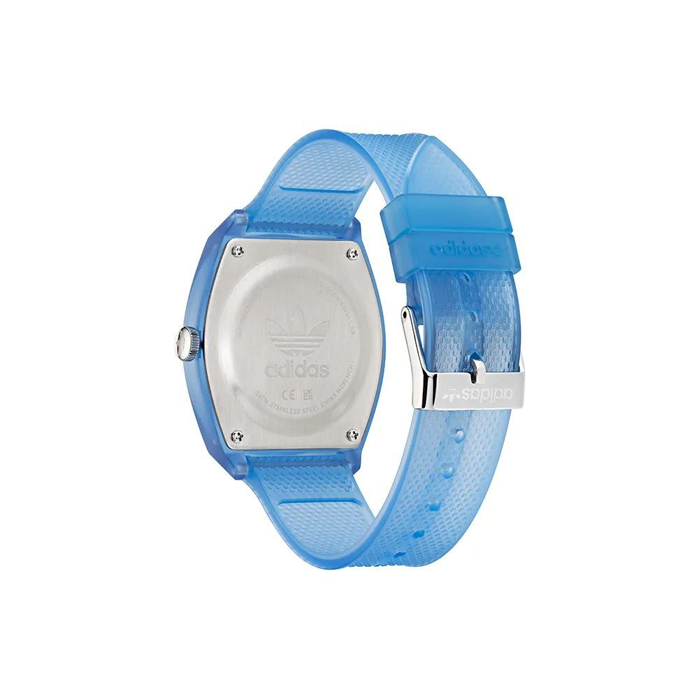 Adidas Blaue Synthetikuhr