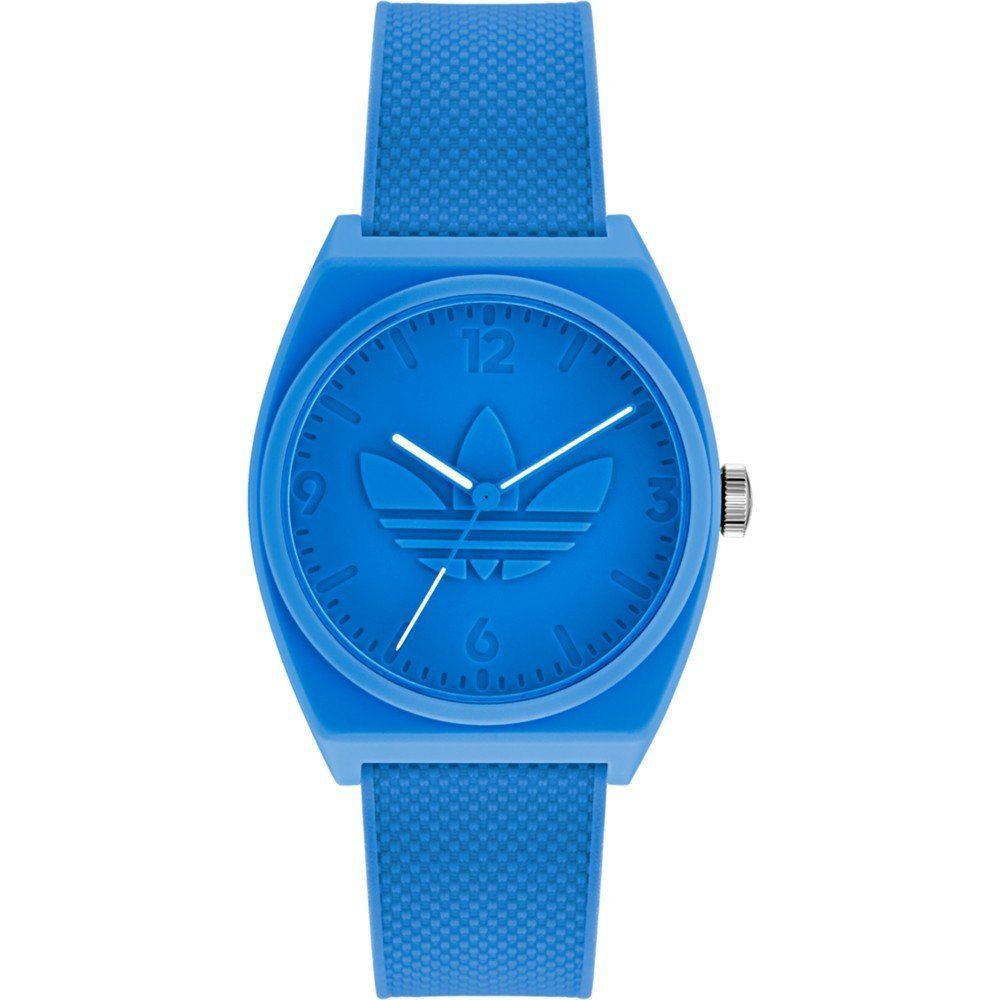 Adidas Blaue Synthetikuhr