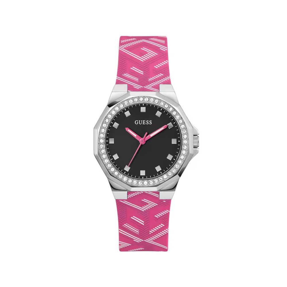 Guess – Mehrfarbige Uhr aus Synthetik