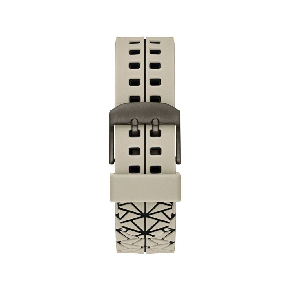 Guess – Beigefarbene Synthetikuhr