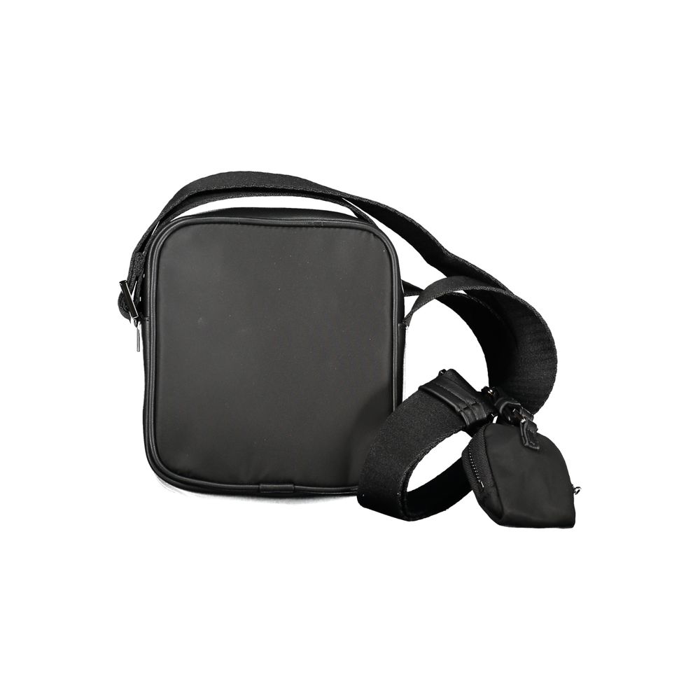Calvin Klein – Schwarze Polyester-Umhängetasche