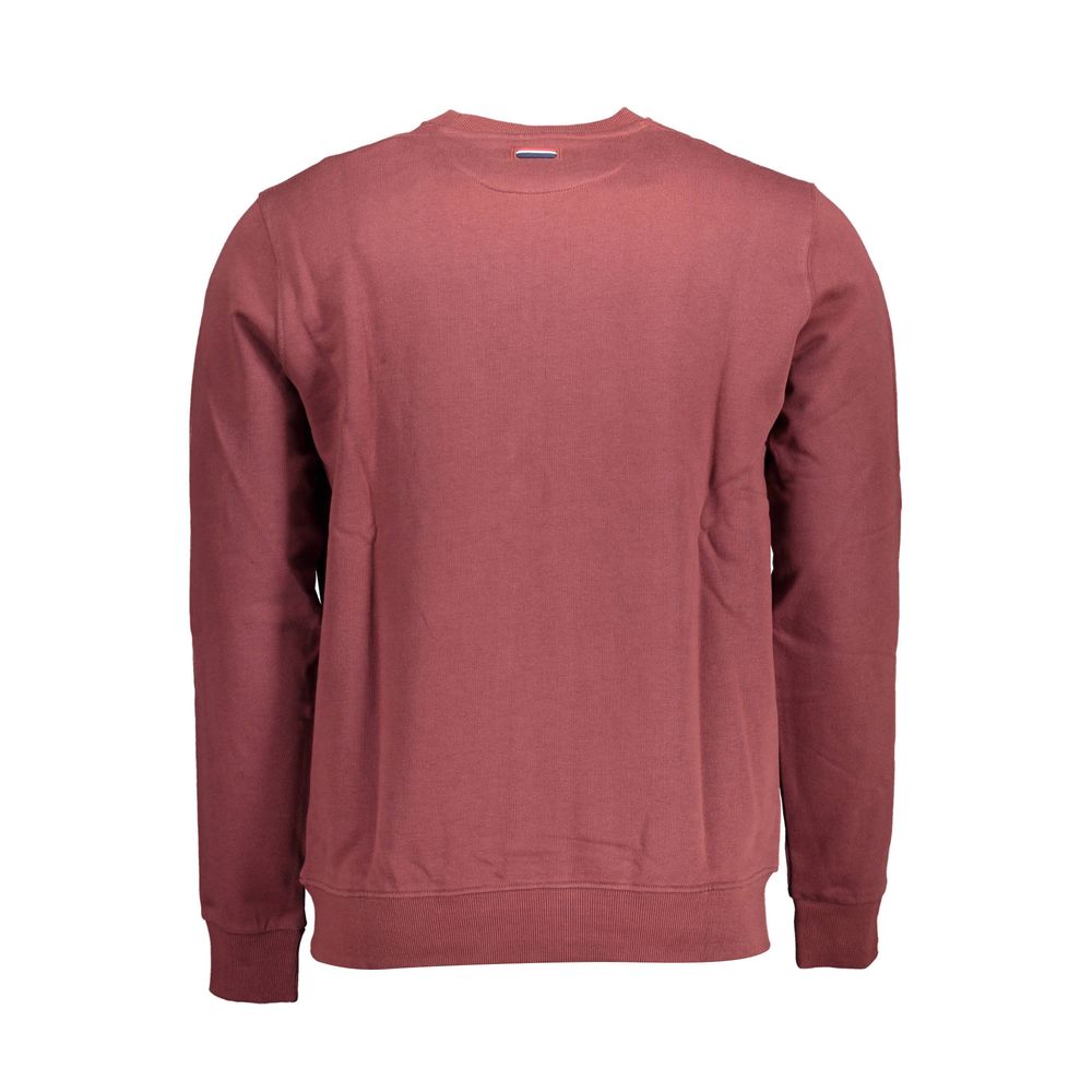 US POLO ASSN. Lila Baumwollpullover für Herren