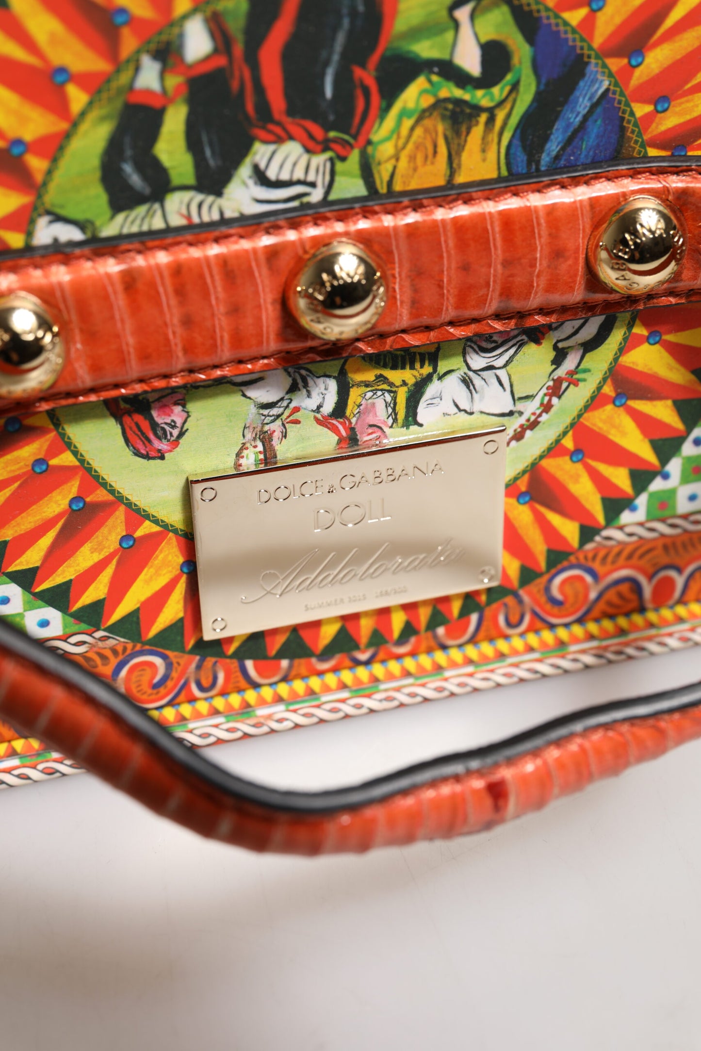 Dolce & Gabbana Schwarzes Kleid Keramik Porzellan Mode Leder Sicily Dolls