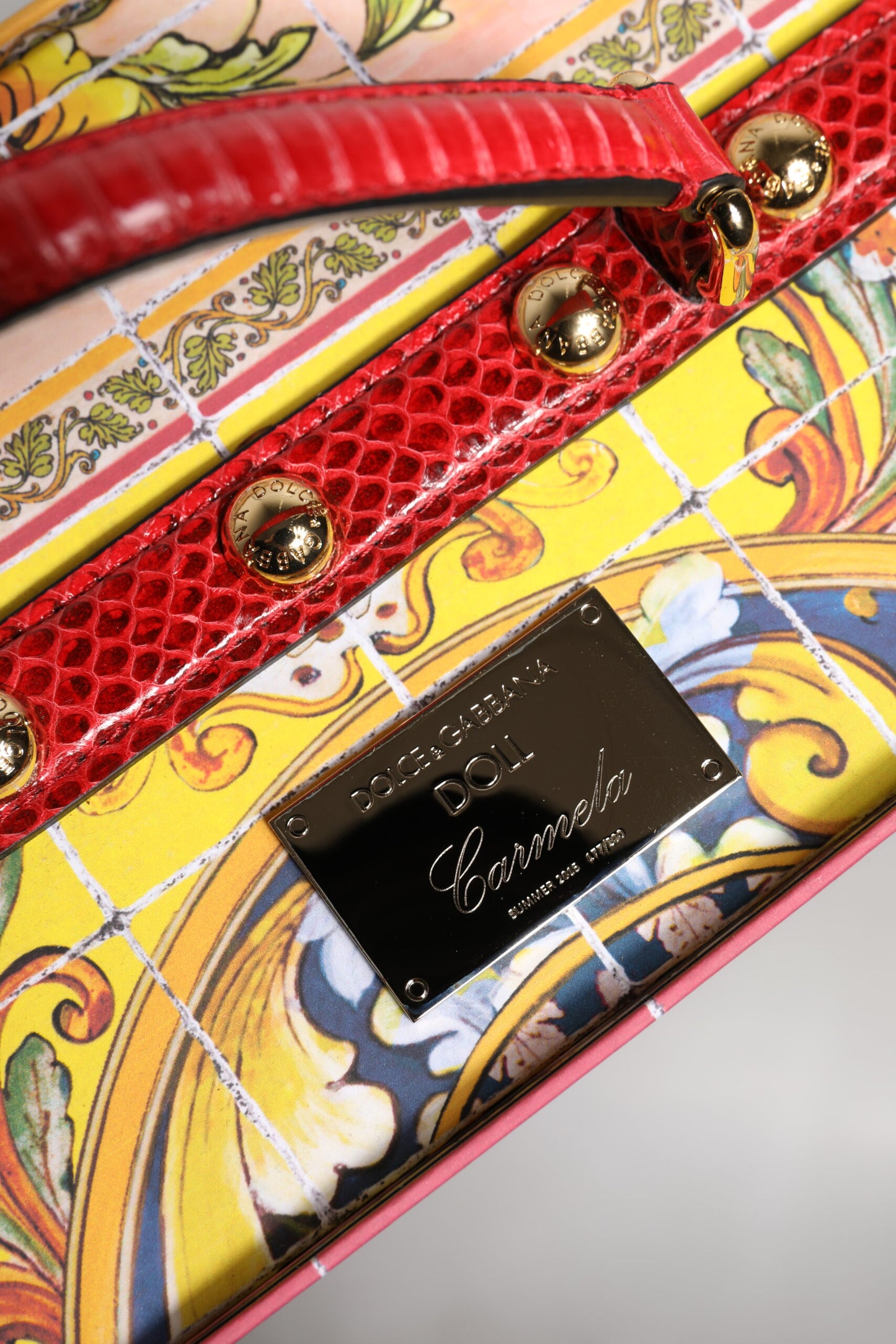 Dolce & Gabbana Schwarzes Kleid Keramik Porzellan Mode Leder Sicily Dolls