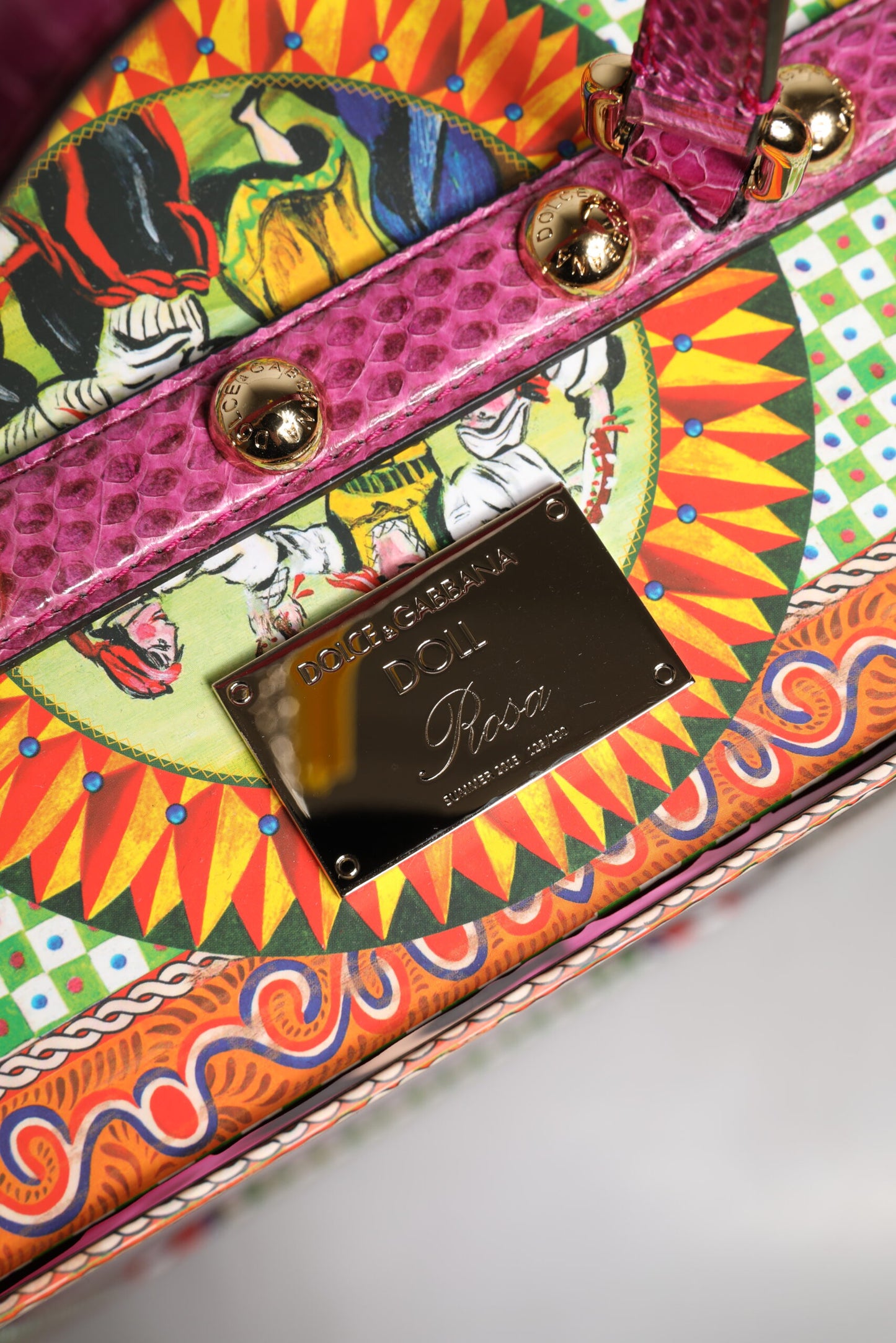 Dolce & Gabbana Schwarzes Kleid Keramik Porzellan Mode Leder Sicily Dolls