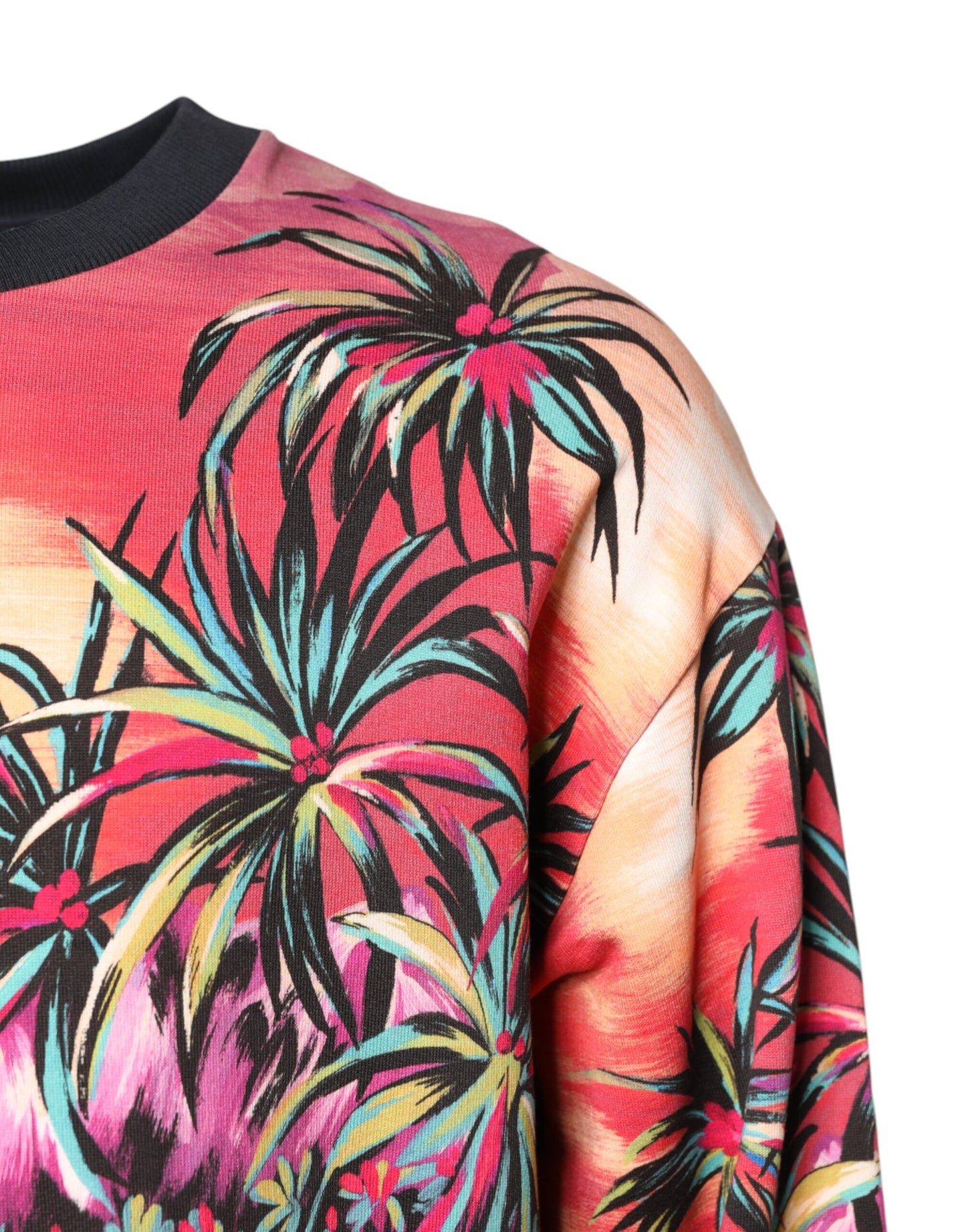 Dolce & Gabbana Pullover mit Rundhalsausschnitt und mehrfarbigem Print