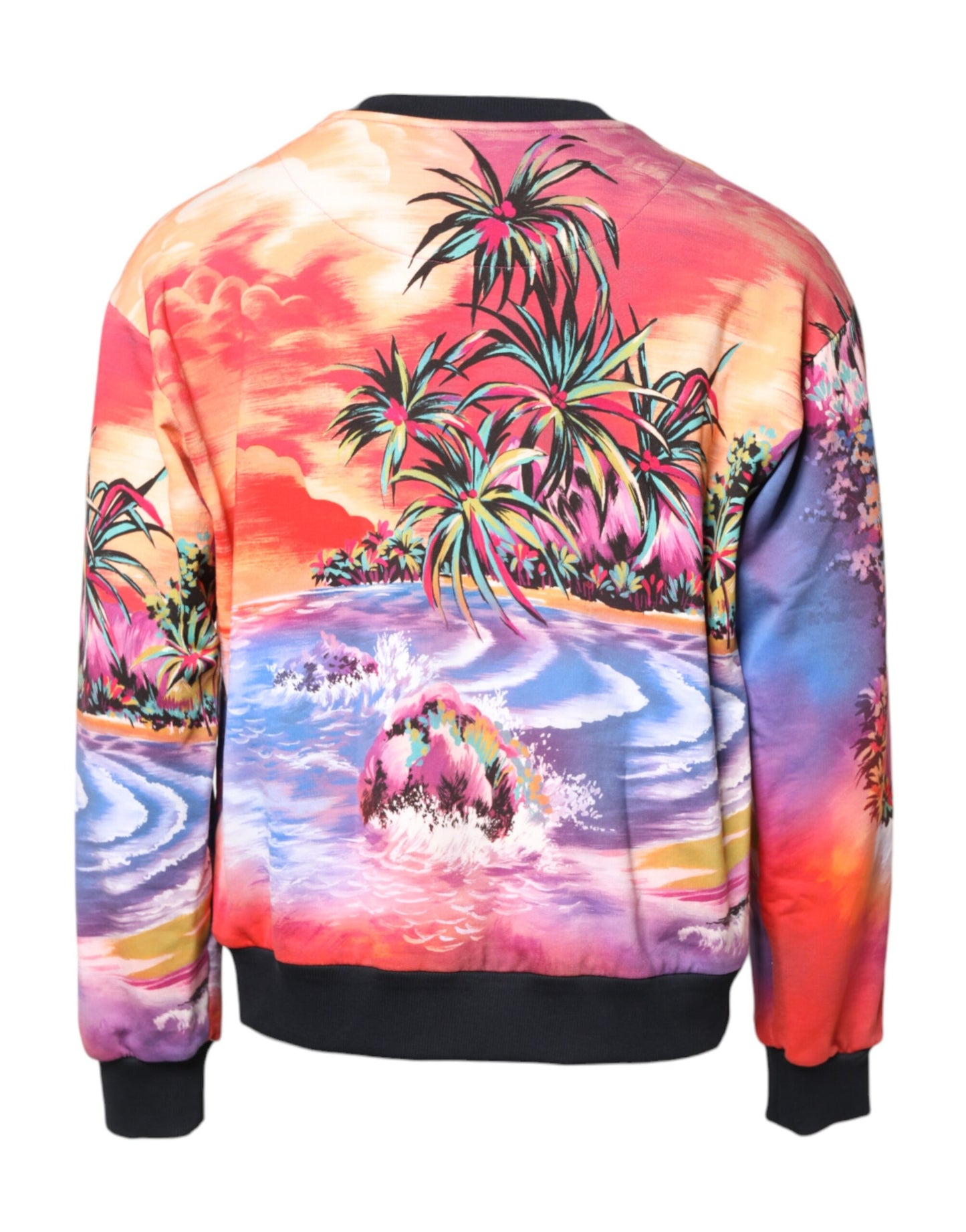 Dolce & Gabbana Pullover mit Rundhalsausschnitt und mehrfarbigem Print