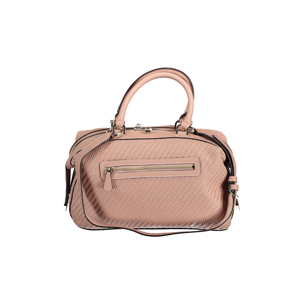 Guess Jeans Pink Polyethylen Damen Handtasche
