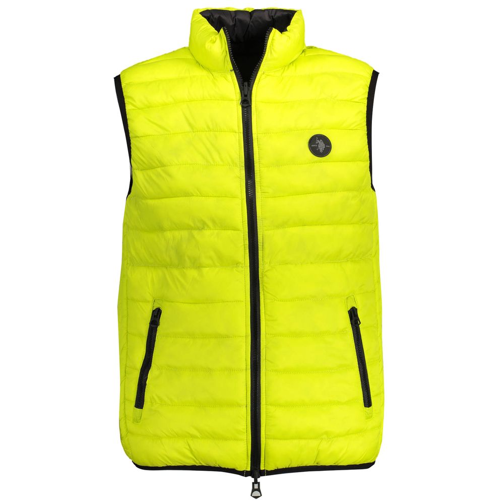 US POLO ASSN. Gelbe Nylon-Herrenjacke