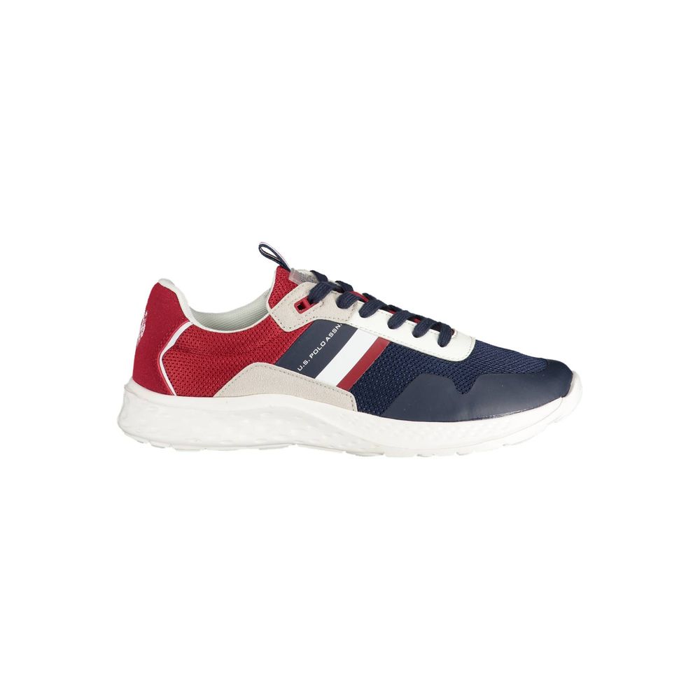 US POLO ASSN. Blue Polyester Men Sneaker