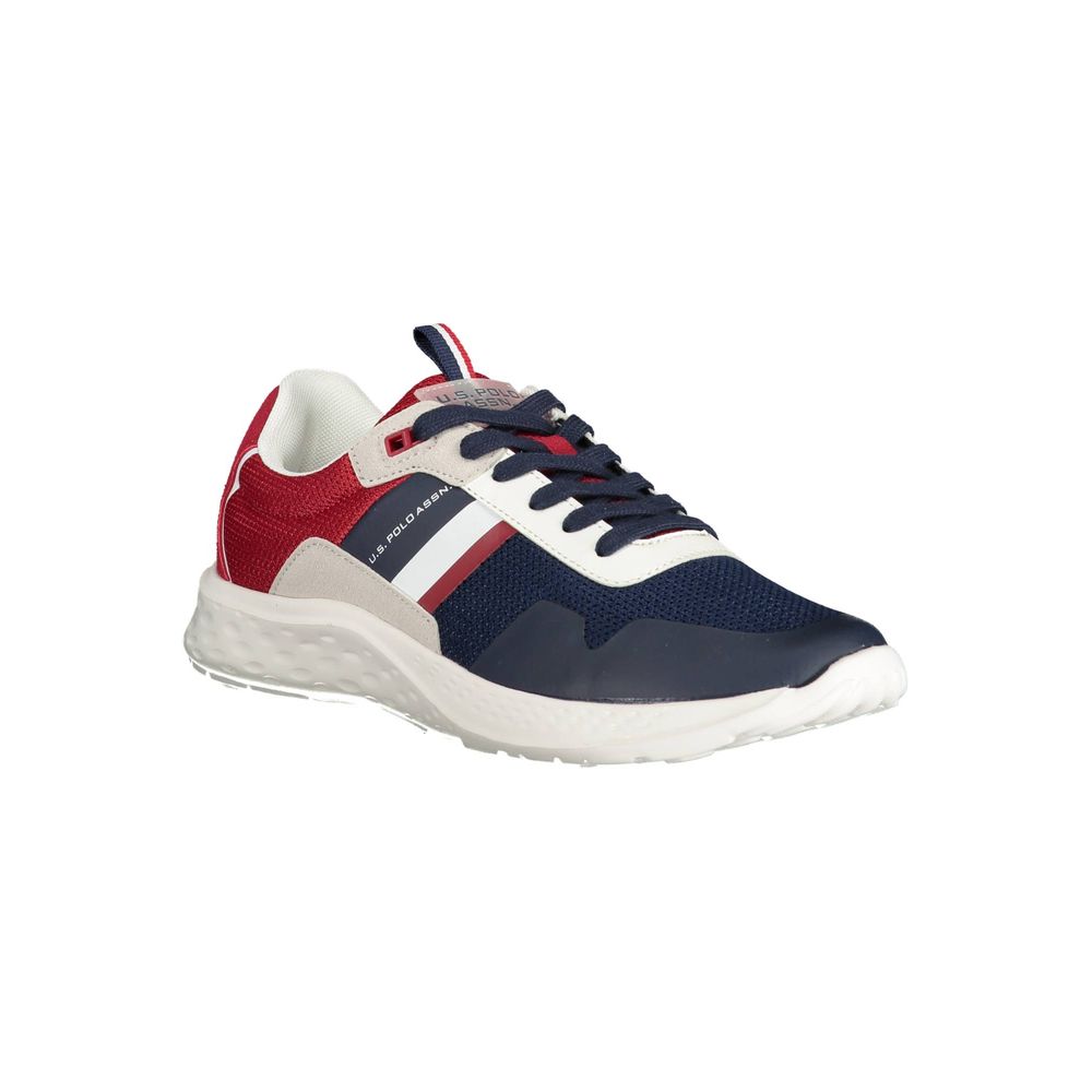 US POLO ASSN. Blue Polyester Men Sneaker