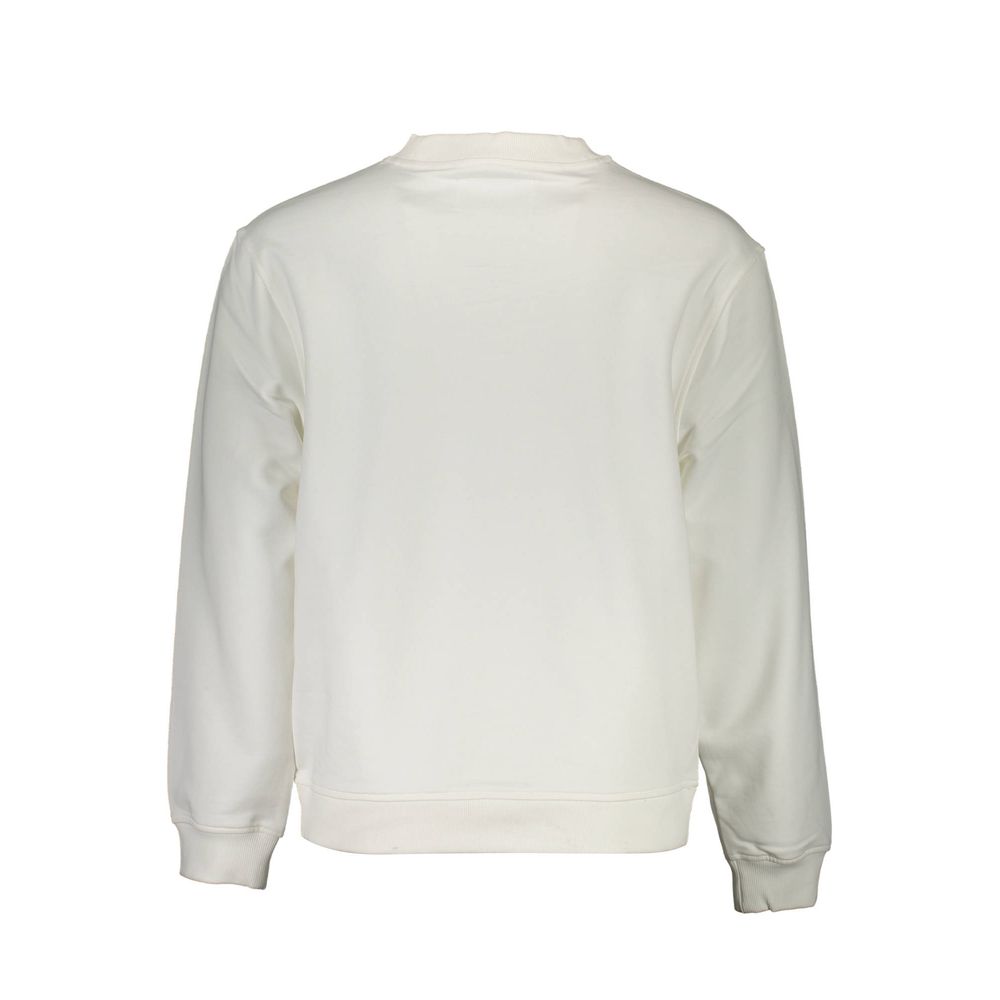 Calvin Klein Weißer Baumwollpullover für Herren