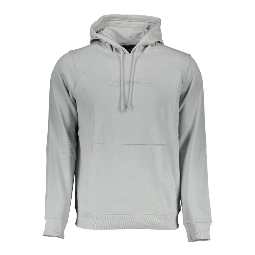 Calvin Klein Grauer Baumwollpullover für Herren