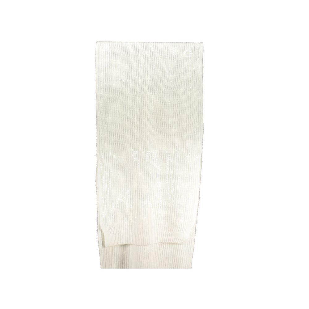 Guess Jeans Weißer Polyester Damen Schal