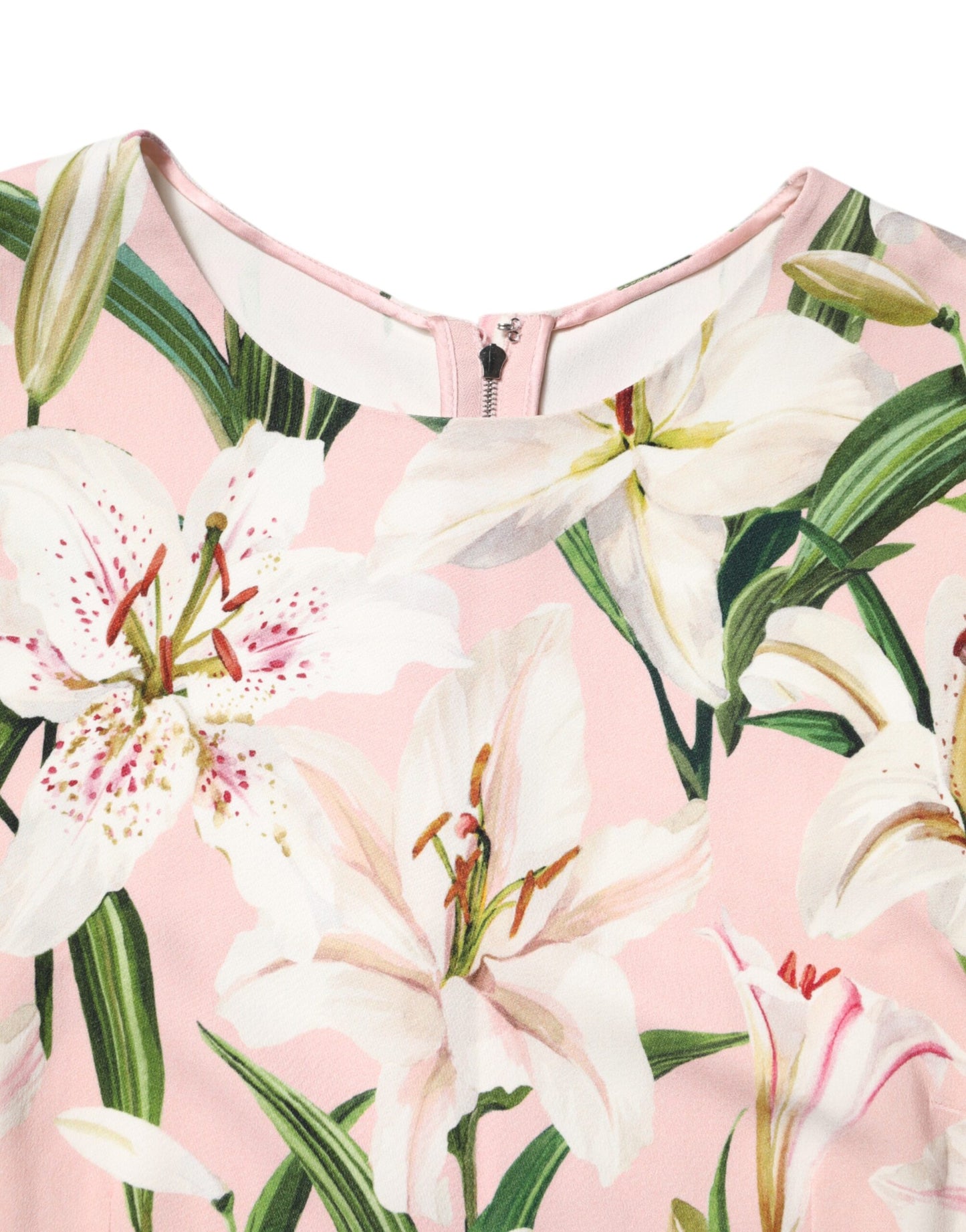 Dolce & Gabbana Tanktop mit Rundhalsausschnitt und mehrfarbigem Blumendruck