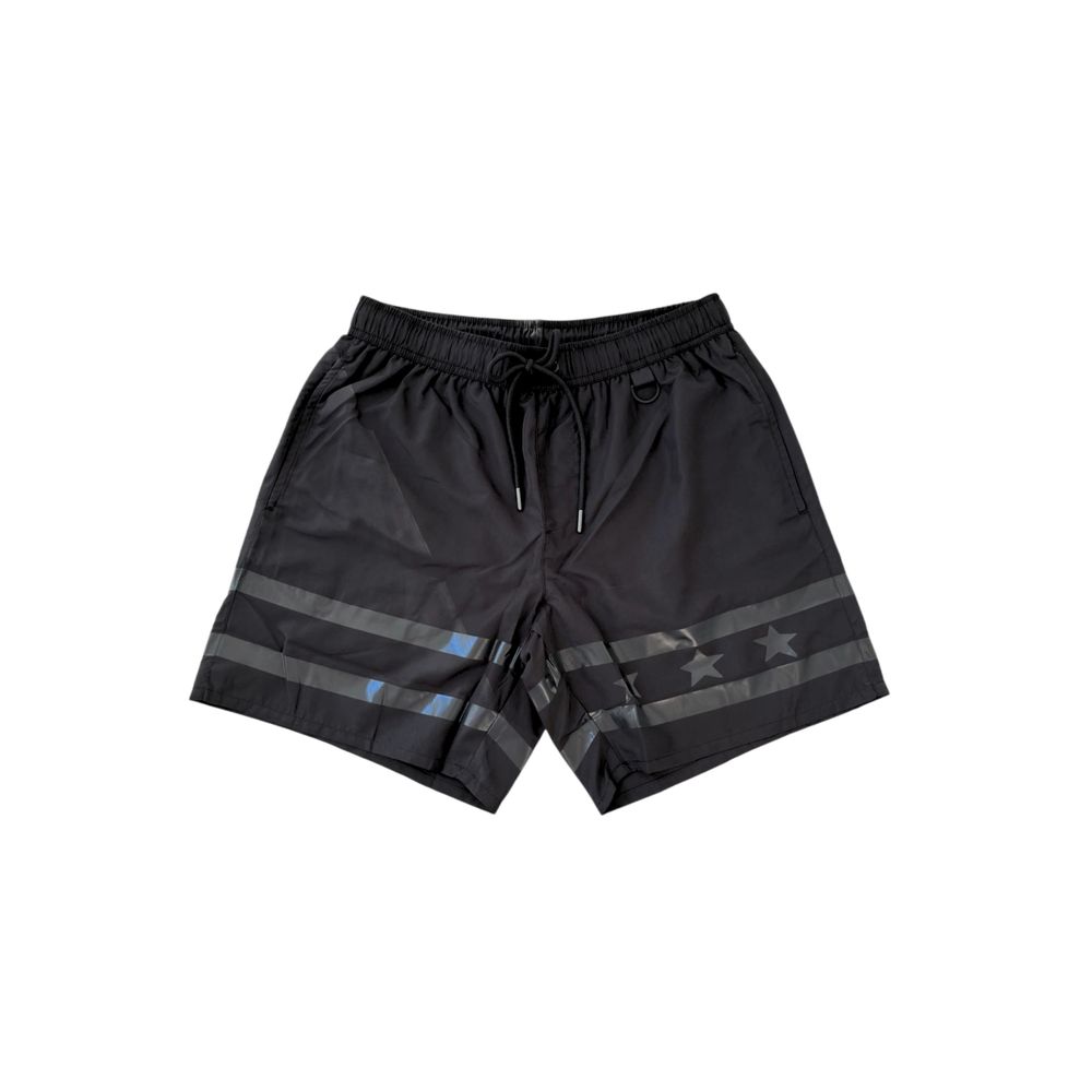 Iceberg Black Polyester Men Swim Shorts