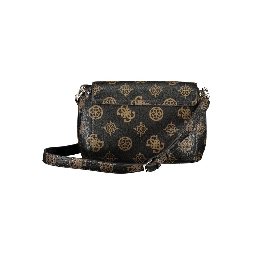 Guess Jeans – Braune Polyethylen-Handtasche