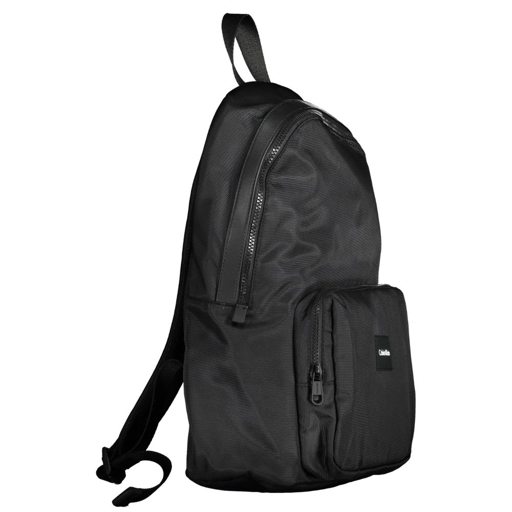Calvin Klein Schwarzer Polyester Herren Rucksack