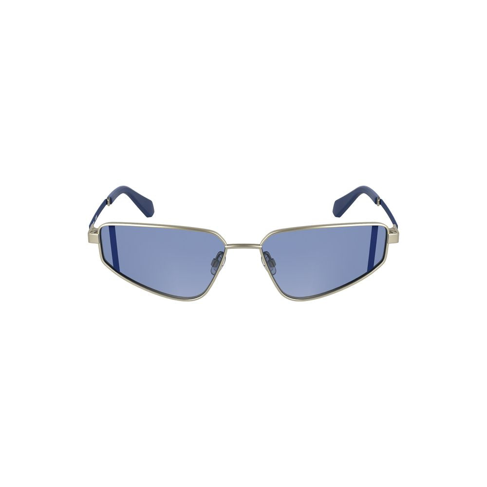 Calvin Klein Graue Metall-Sonnenbrille für Damen