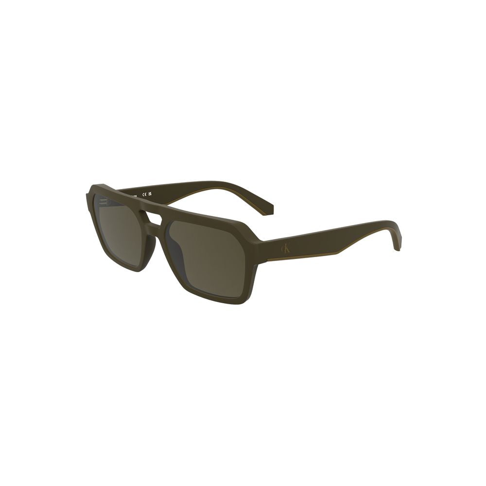 Calvin Klein Sonnenbrille aus biobasiertem Stoff in Braun