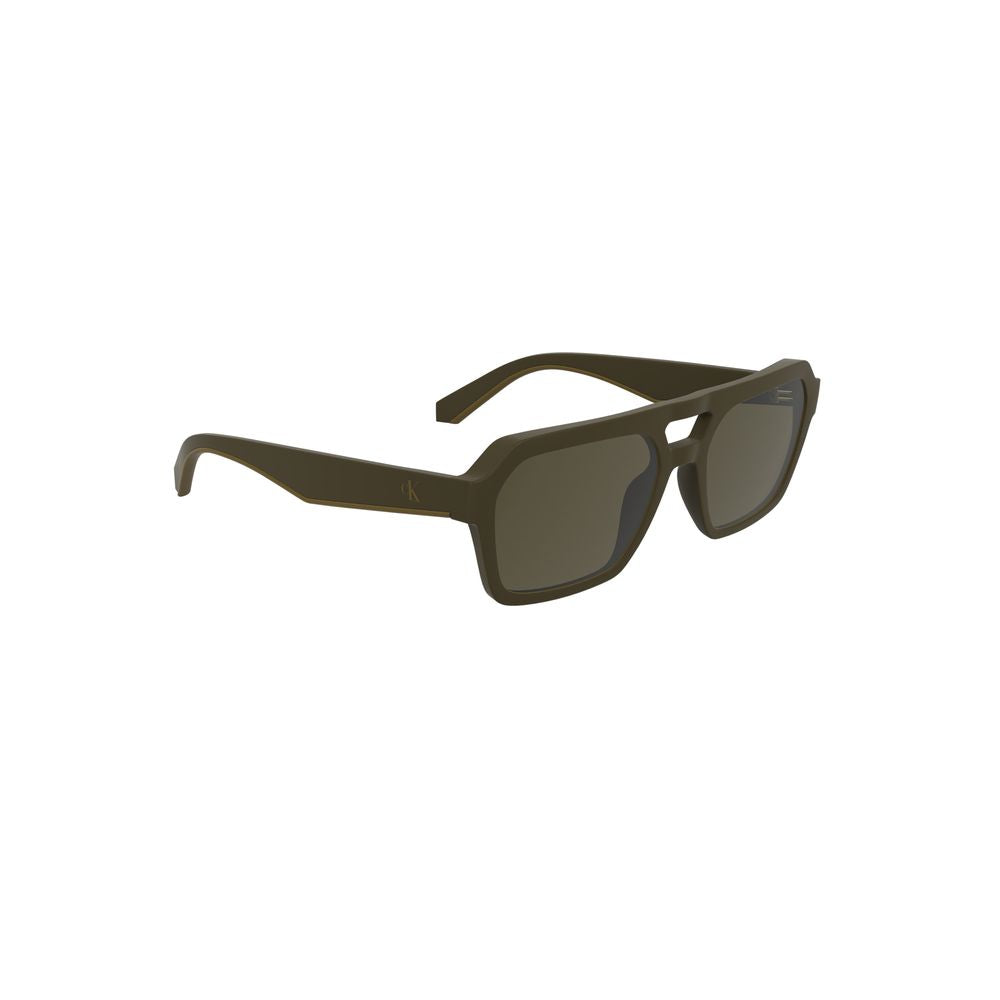 Calvin Klein Sonnenbrille aus biobasiertem Stoff in Braun