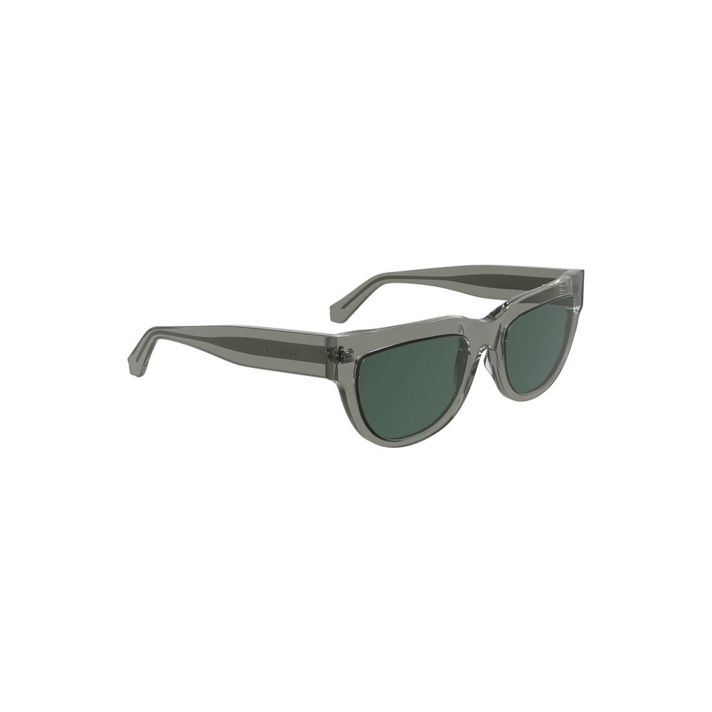 Calvin Klein Graue Acetat-Sonnenbrille für Damen