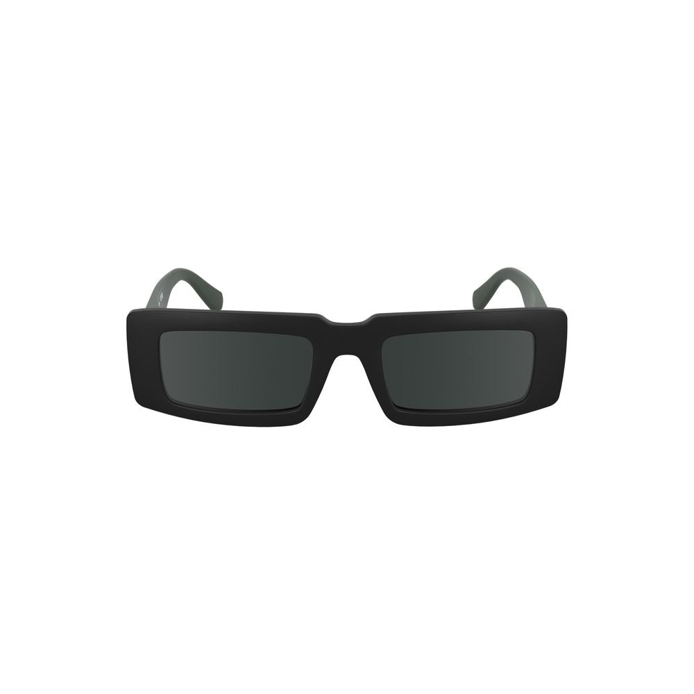 Calvin Klein – Schwarze Sonnenbrille aus biobasiertem Stoff