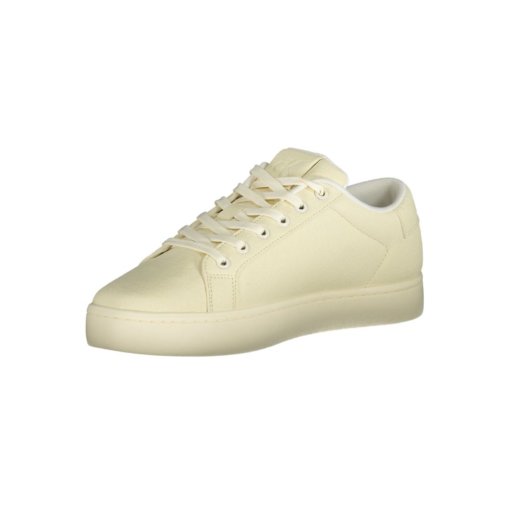 Calvin Klein Herren-Sneaker aus Polyester, weiß