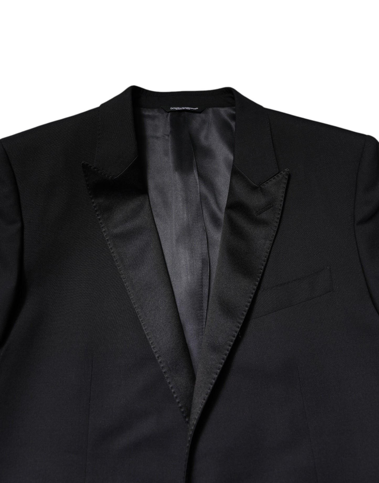 Dolce & Gabbana – Dunkelblauer MARTINI-Wollanzug, 2-teilige Jacke