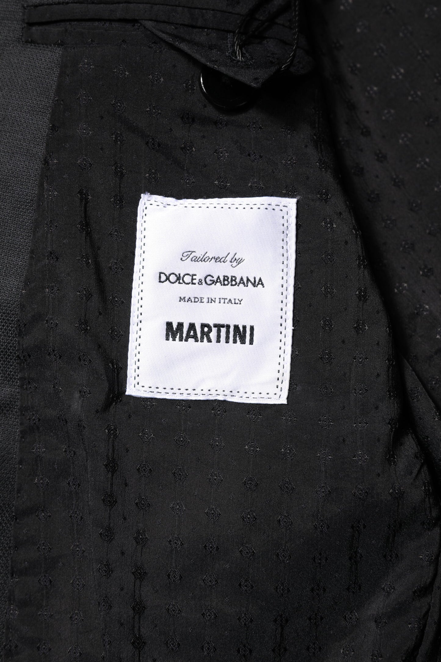 Dolce & Gabbana Dunkelgrauer MARTINI 2-teiliger einreihiger Anzug
