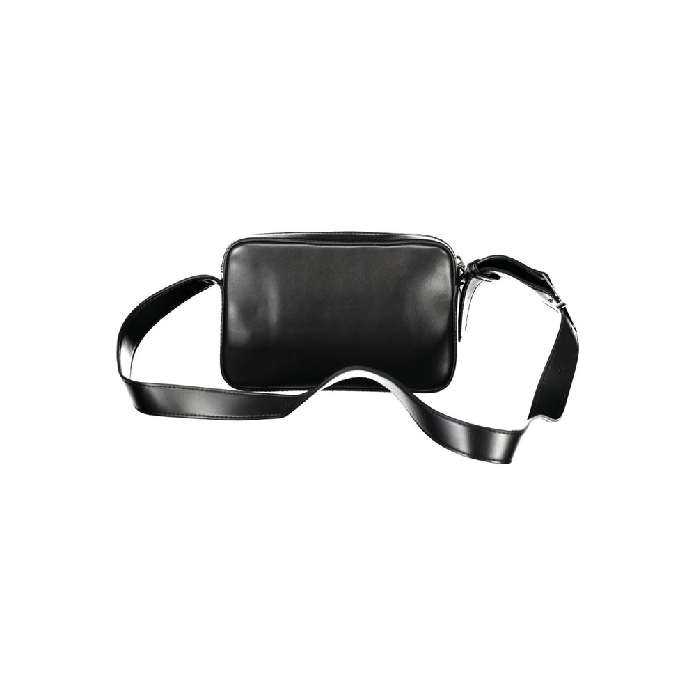Calvin Klein Schwarze Polyester-Damenhandtasche