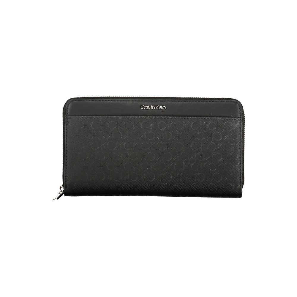 Calvin Klein Schwarze Polyester Damen Geldbörse