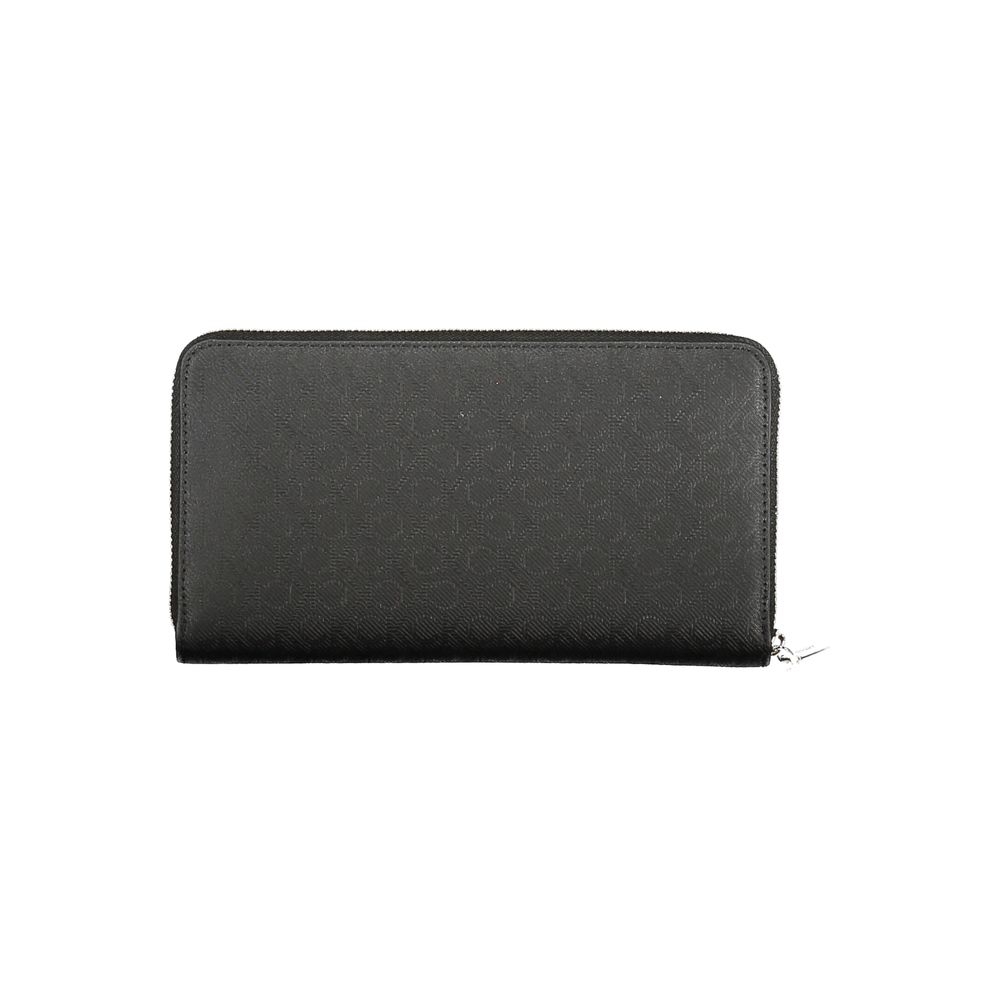 Calvin Klein Schwarze Polyester Damen Geldbörse
