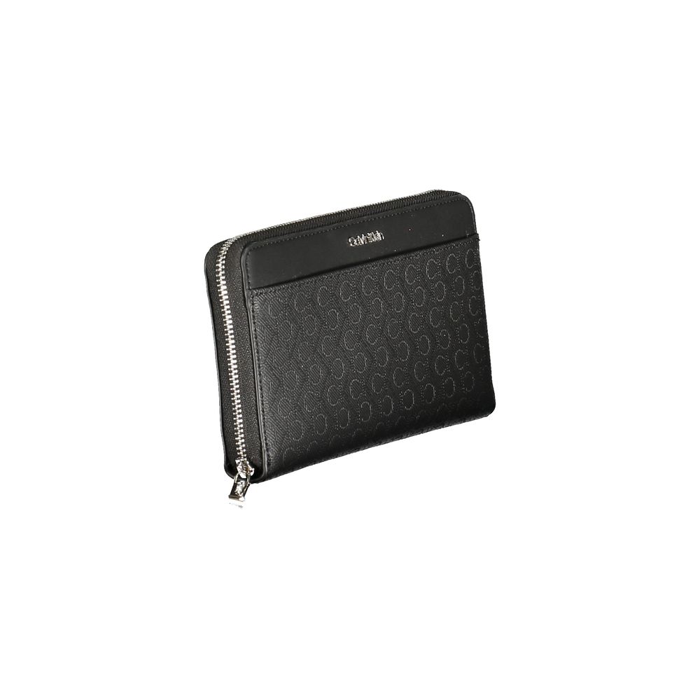 Calvin Klein Schwarze Polyester Damen Geldbörse